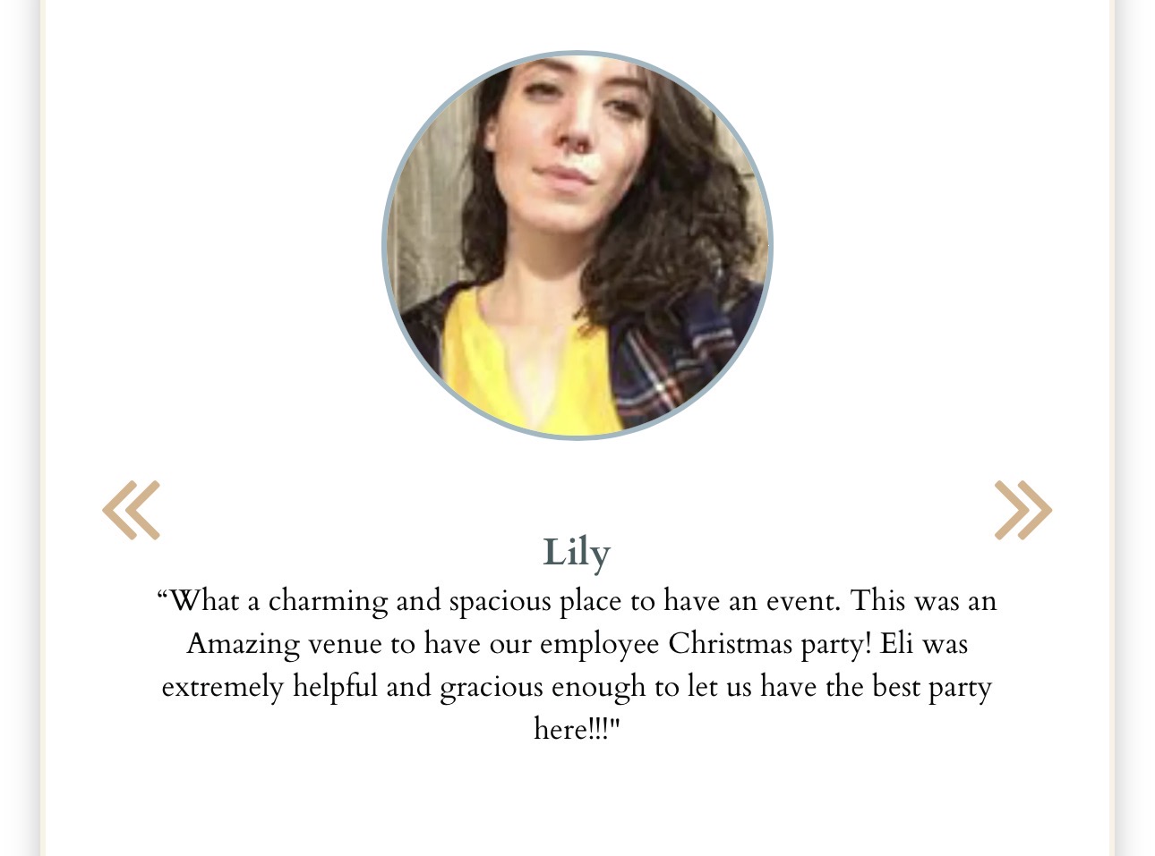 Lily — guest portrait
